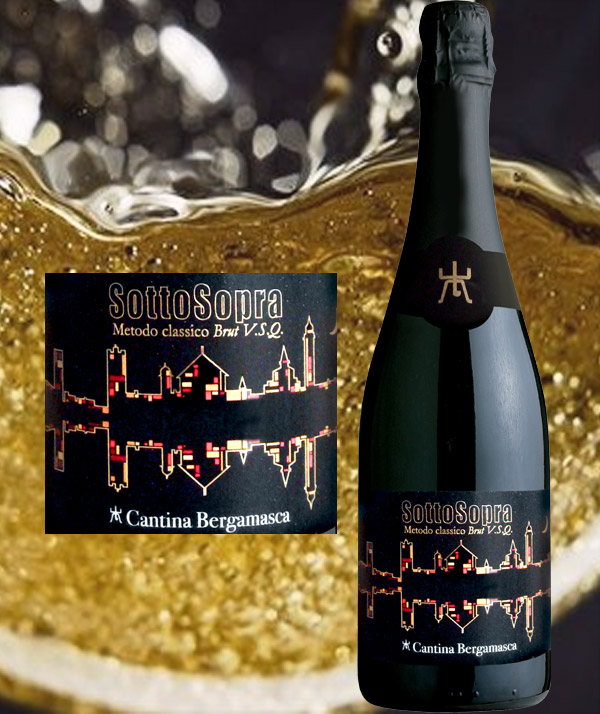 Sottosopra Brut Metodo classico V.S.Q. - Cantina Bergamasca